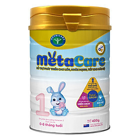 Sữa bột Nutricare Metacare 1 lon 400g (0 - 6 tháng)