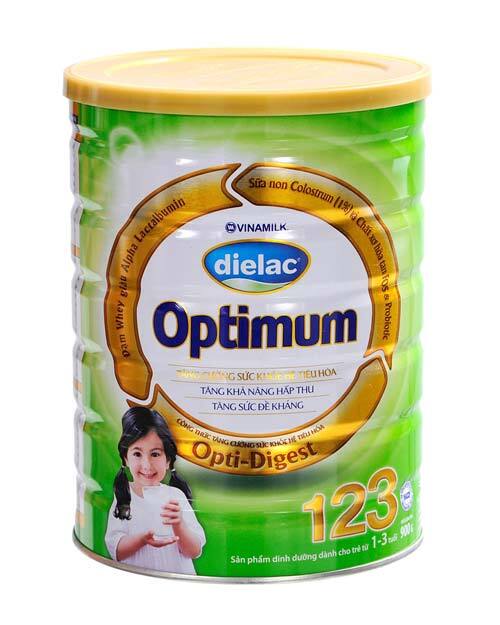Sữa bột Dielac Optimum Step 3 - hộp 900g (dành cho trẻ từ 1 - 3 tuổi)