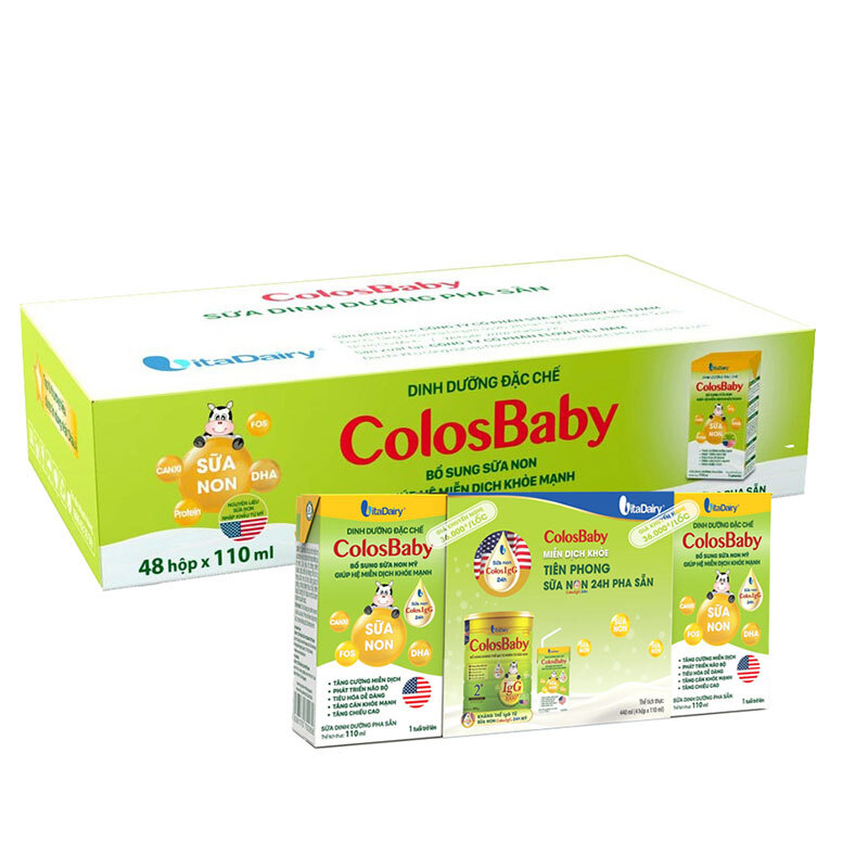 Sữa bột pha sẵn Colosbaby 110ml