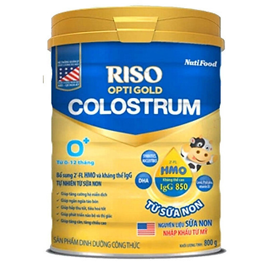 Sữa bột Riso Colostrum 0+ 800g
