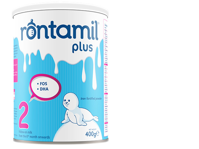 Sữa bột Rontamil Plus 2 - 400g (dành cho trẻ từ 6-12 tháng)