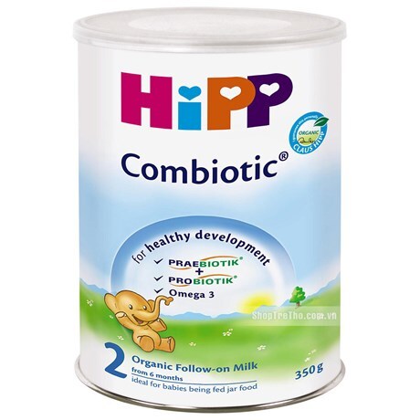 Sữa bột Hipp 2 Combiotic Organic - hộp 350g (dành cho trẻ từ 6 - 12 tháng)