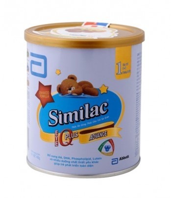 Sữa bột Abbott Similac IQ Plus 1 - hộp 400g (dành cho trẻ từ 0 - 6 tháng tuổi)