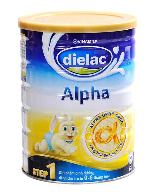 Sữa bột Dielac Alpha Step 2 - hộp 900g (dành cho trẻ từ 6 - 12 tháng)