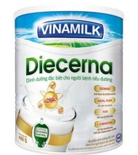 Sữa bột Vinamilk Diecerna - hộp 400g (hộp thiếc dùng cho người bị bệnh đái tháo đường, người ốm)