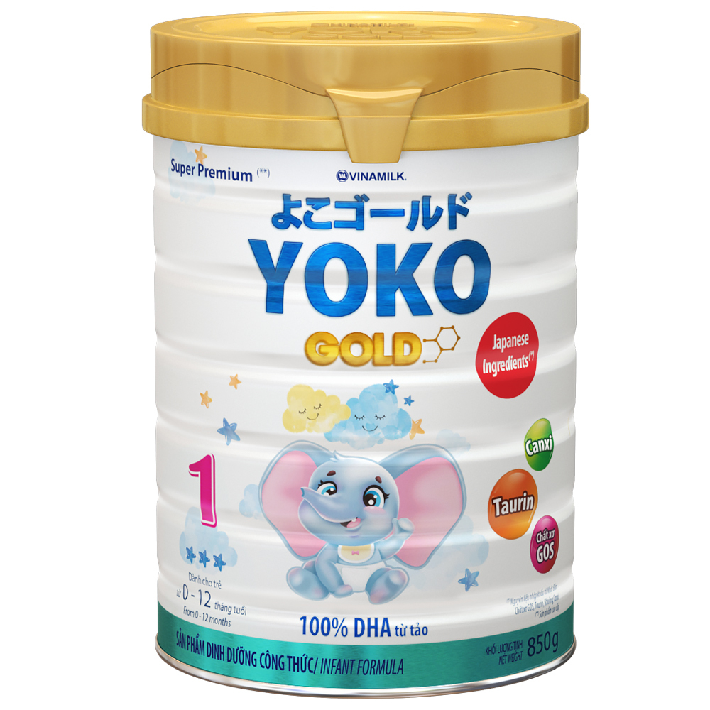 Sữa bột Vinamilk Yoko Gold 1 850gby Vinamilk