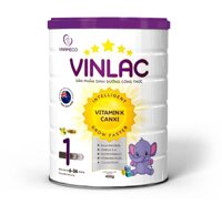 Sữa bột Vinlac số 1 - 400g (Dành cho bé 6-36 tháng)