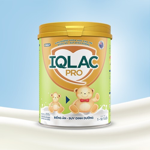Sữa bột VPMilk IQLac Pro Biếng Ăn - Suy Dinh Dưỡng 900g