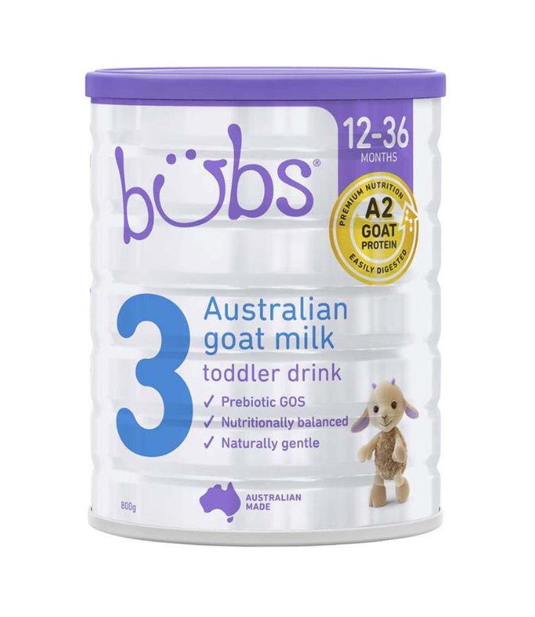 Sữa Bubs Organic Số 3 Úc 800g