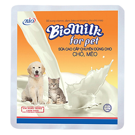 Sữa cho chó mèo Bio Milk 100g
