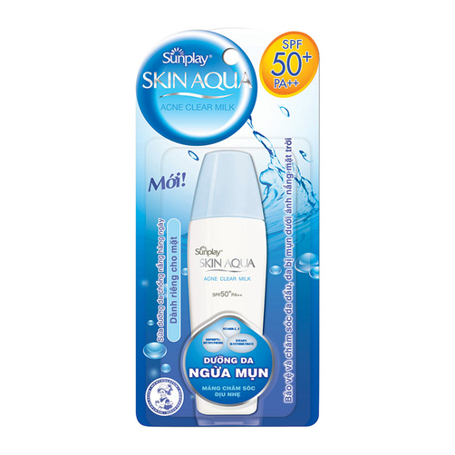 sunplay skin aqua acne clear milk ingredients