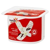 Sữa chua ăn trái cây tươi Yoplait Vanilla hộp 100g