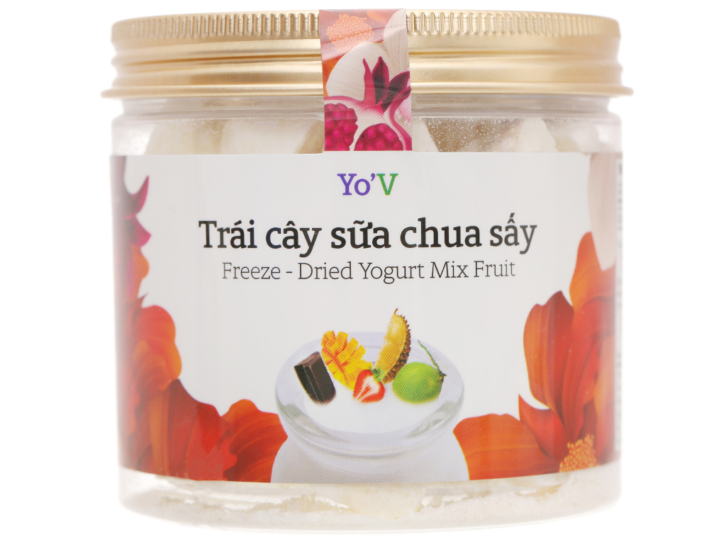 Sữa chua sấy YoV Vinamit trái cây thập cẩm - 60g