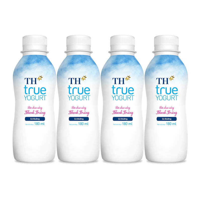 Sữa chua uống có đường TH True Yogurt 180ml