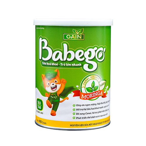 Sữa chùm ngây Babego trên 3 tuổi - 400g