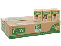 Sữa đậu nành Fami nguyên chất 200ml - thùng 36 hộp