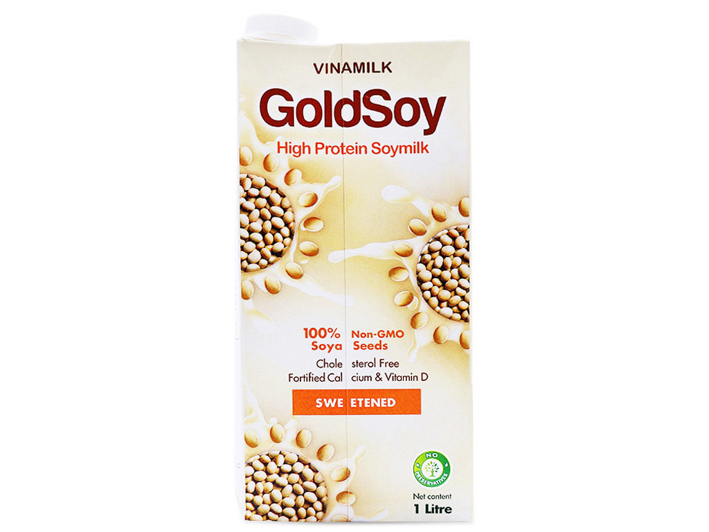 Sữa đậu nành có đường Vinamilk Goldsoy - 1 lít