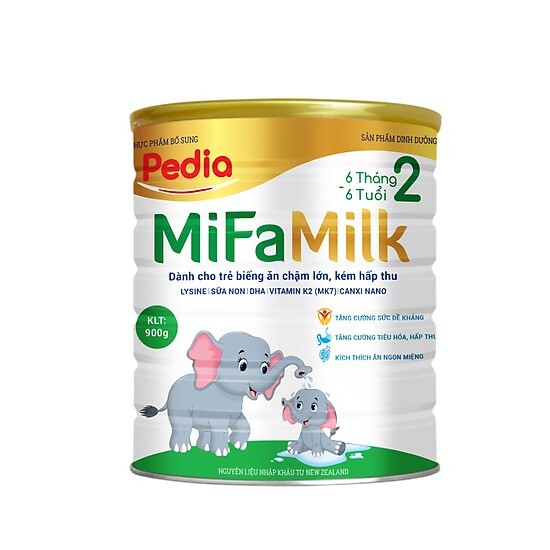 Sữa dinh dưỡng Mifamilk Pedia - 900g