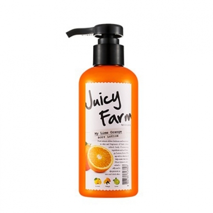 Sữa dưỡng thể hương cam Missha Juicy Farm Body Lotion My Lime Orange 200ml