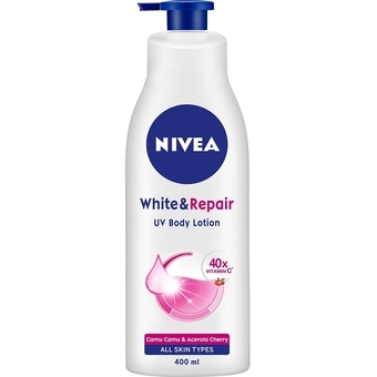 Sữa dưỡng thể trắng da Nivea White & Repair UV Body Lotion 400ml