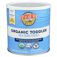 Sữa Earth’s Best Organic Toddler Mỹ (Hộp thiếc xanh) – 595g (Từ 1 tuổi)