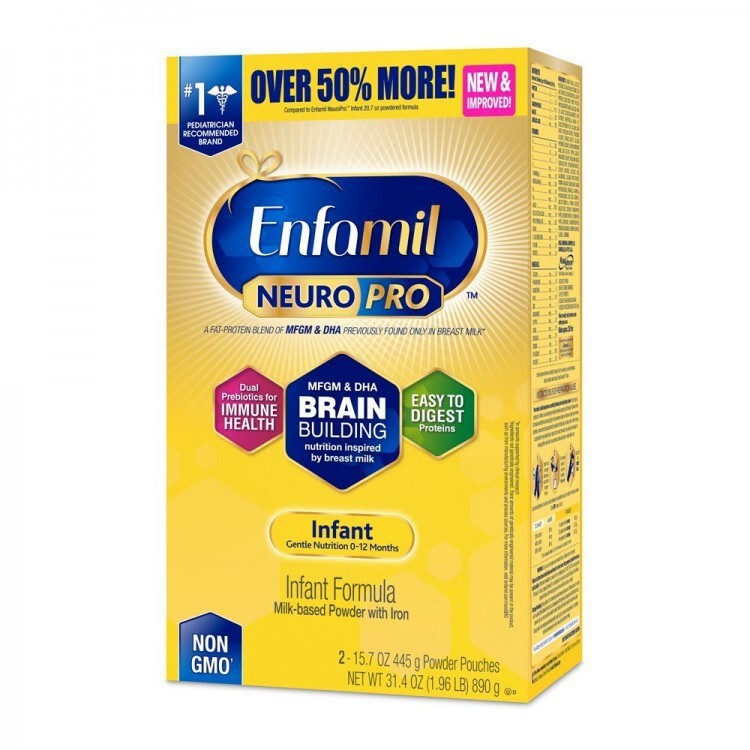 Sữa Enfamil Neuro Pro hộp giấy 890gr