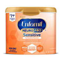 Sữa Enfamil Neuro Pro Sensitive của Mỹ cho trẻ từ 0 đến 12 tháng tiêu hóa kén, nôn chớ, dị ứng lactose hộp 227g