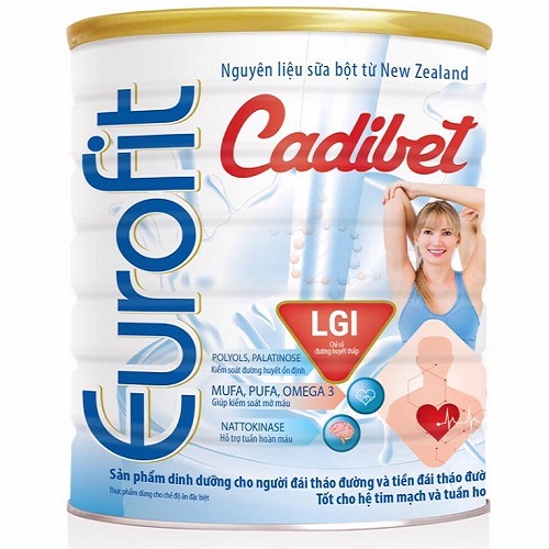 Sữa Eurofit Cadibet 900g