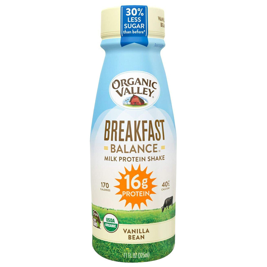 Sữa hữu cơ Organic Valley Protein vị Vani chai 325ml