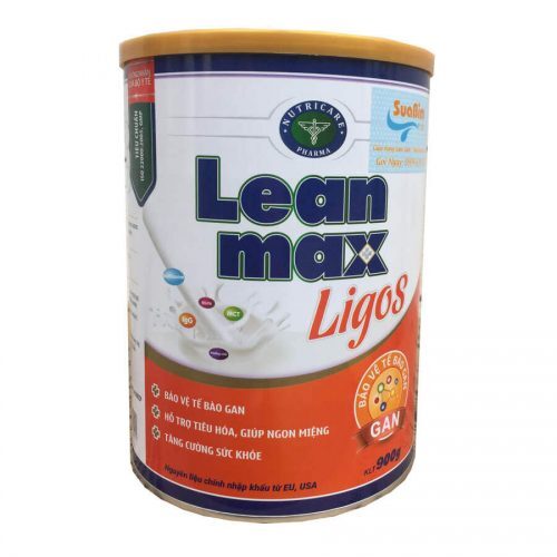 Sữa Lean Max Ligos - 900g, bảo vệ tế bào gan