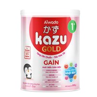Sữa mát tăng cân Kazu Gain Gold 1+ 810g (12 - 24 tháng)