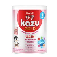 Sữa mát tăng cân Kazu Gain Gold 2+ 810g (trên 24 tháng)