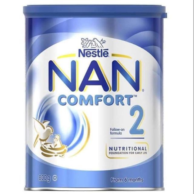 Sữa NAN Comfort Formula Số 2 800g