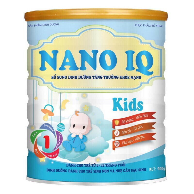 Sữa Nano IQ Kids - 900g (dành cho trẻ từ 0-12 tháng tuổi)