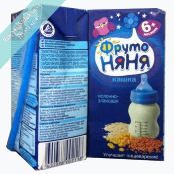 Sữa ngũ cốc Fruto Niania - 200 ml ,  ban đêm