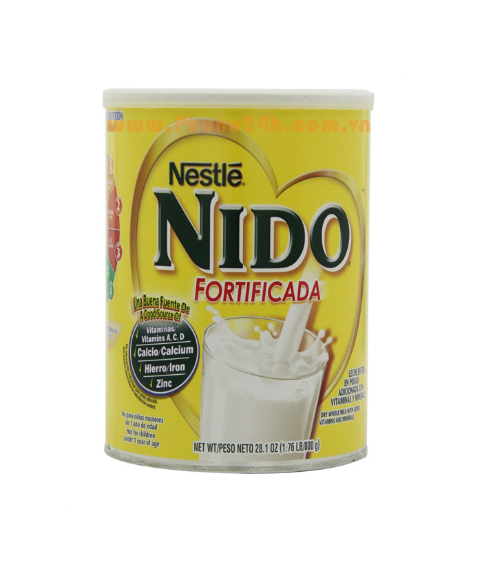 Sữa bột Nestle Nido Kinder 1+ - hộp 1600g (tăng cân dành cho trẻ từ 1 - 3 tuổi)