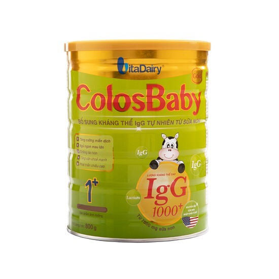 Sữa non Colosbaby Gold 1+ - 800g (dành cho bé 1-2 tuổi)
