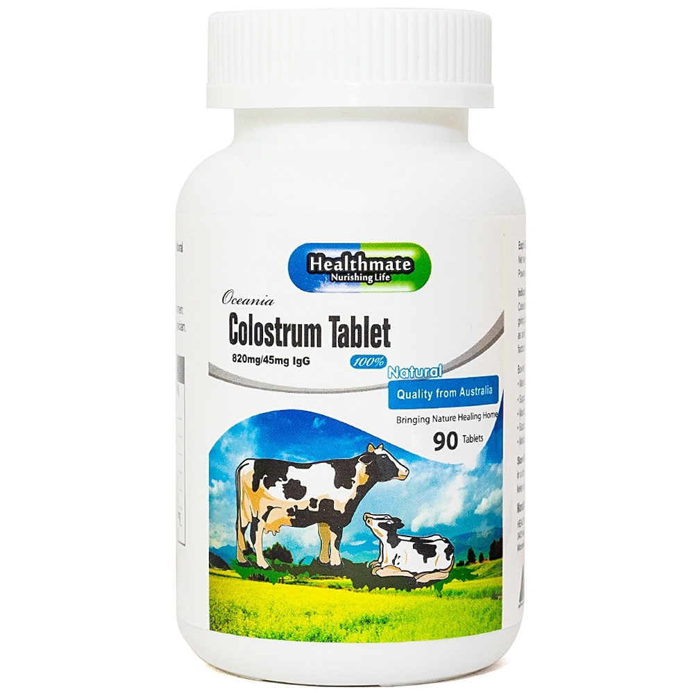 Sữa non Oceania Colostrum Tablet 820mg/45 IgG - Hộp 90 viên