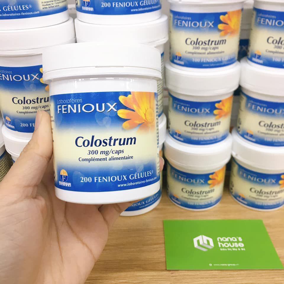 Sữa non Pháp Fenioux Colostrum 100 Viên