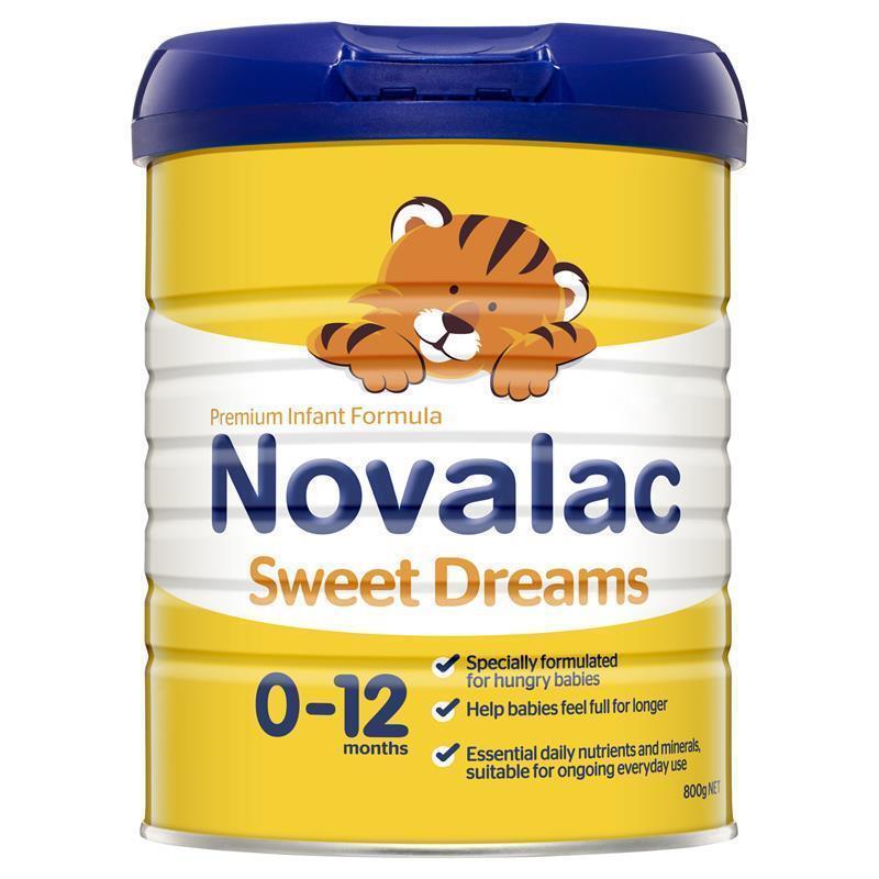 Sữa Novalac giúp bé ngủ ngon SD Sweet Dreams Infant Formula 800g