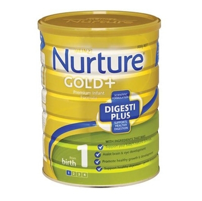 Sữa bột Nurture Gold 1 Úc - hộp 900g (0 – 6 tháng)