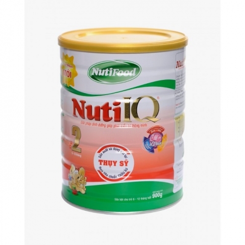 Sữa bột Nutifood Nuti IQ Step 2 - hộp 900g (dành cho trẻ từ 6 - 12 tháng)