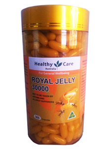 Sữa ong chúa Healthy Care Royal Jelly 30000 - 365 Viên Úc