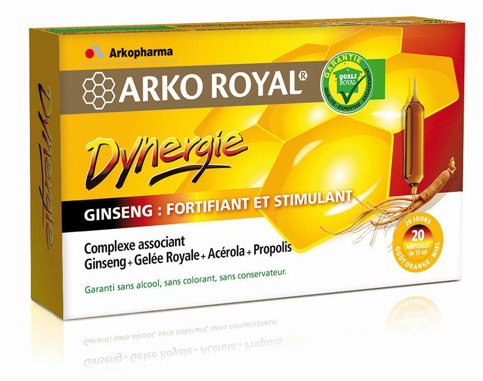 Sữa ong chúa nhân sâm Arko Royal Dynergie