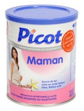 Sữa bột Picot Mama - hộp 400g (dành cho bà mẹ mang thai và cho con bú)