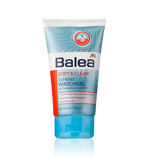 Sữa rửa mặt Balea Soft & Clear ölfreies waschgel 150ml