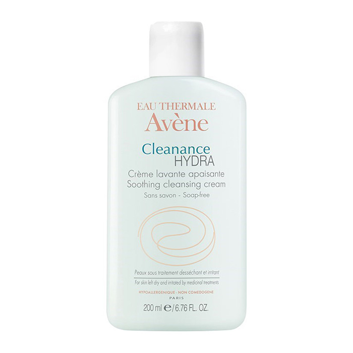 Sữa rửa mặt cho da khô kích ứng khi điều trị mụn Avene Cleanance Hydra Cleansing Cream 200ml