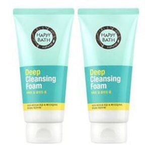 Sữa rửa mặt Deep Cleasing Foam Happy Bath Natural, 175gr