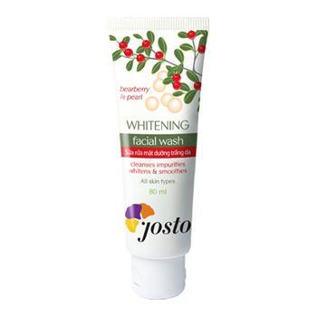 Sữa rửa mặt dưỡng trắng da Josto Whitening Facial wash