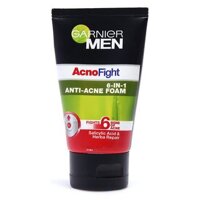 Sữa rửa mặt giảm nhờn ngừa mụn Garnier AcnoFight 50ml